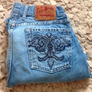 Lucky Brand Lil French Cuffed Crop Capri